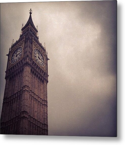 London Metal Print featuring the photograph Big Ben by Eve Godat