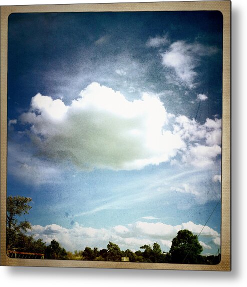  Metal Print featuring the photograph Big Cloud by Paul Cutright