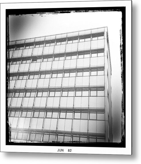  Metal Print featuring the photograph British Transport Police Hq by Charlie Moss