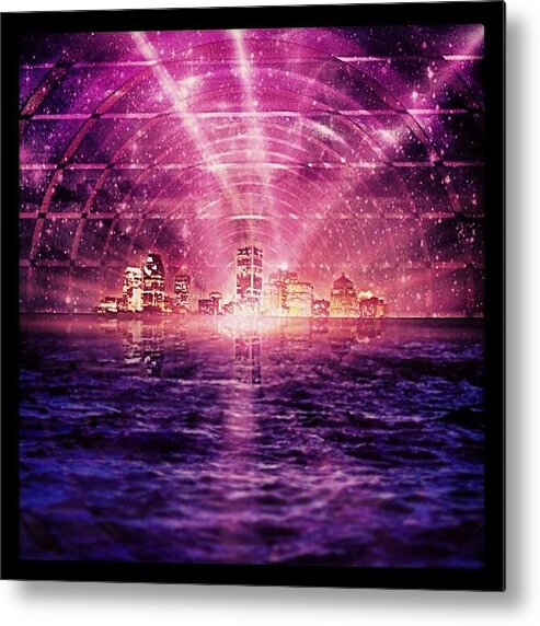 Instacollective Metal Print featuring the photograph Cityscape by Phillip Martin
