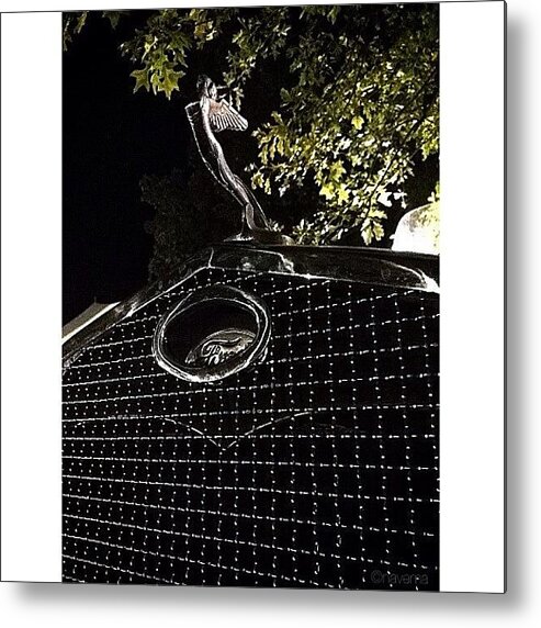 Antique Metal Print featuring the photograph Classic Ford by Natasha Marco