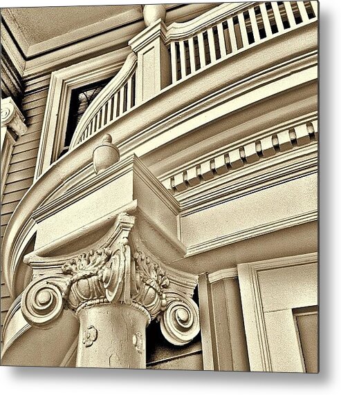 Picoftheday Metal Print featuring the photograph Closer Details. #victorian by Ron Goyette