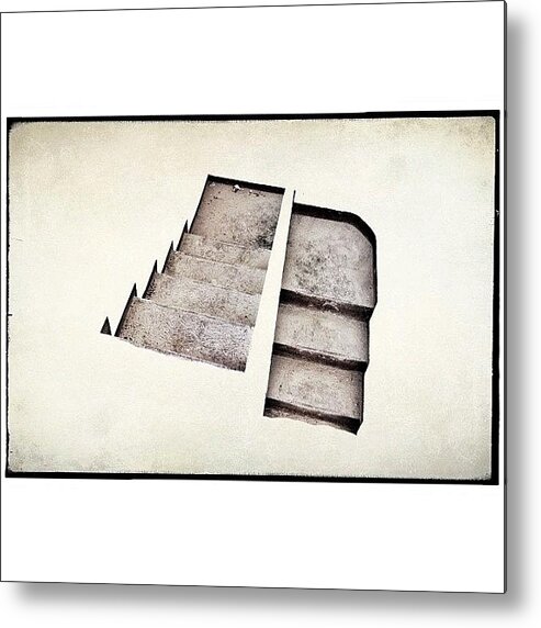 Igtampico Metal Print featuring the photograph Daily List Of Things I Like: The Stairs by Miguel Angel Camero