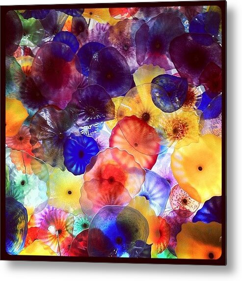  Metal Print featuring the photograph Dale Chihuly - Bellagio! by Fhabyo Keshishian