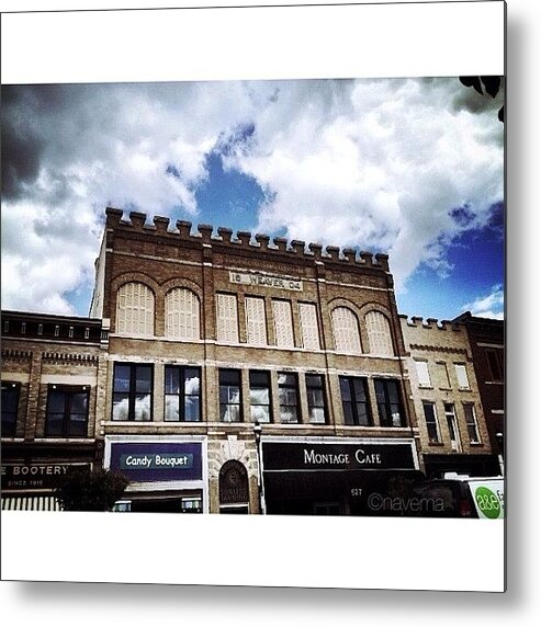 Teamrebel Metal Print featuring the photograph Downtown Greenville by Natasha Marco