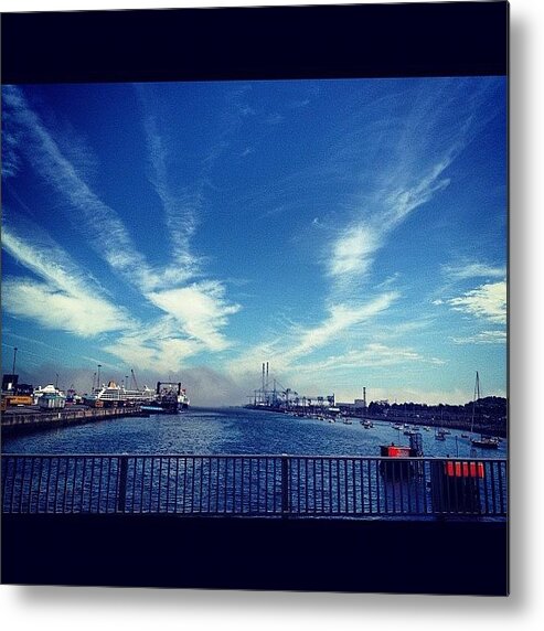 Photography Metal Print featuring the photograph #dublin 1 #photography Seconds Apart by David Lynch