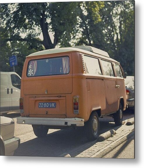 Bus Metal Print featuring the photograph Expired Kodak Portra And #vw #bus by Andy Kleinmoedig