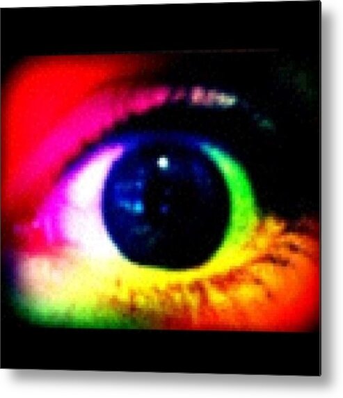 Eye Metal Print featuring the photograph Eye by Lea Ward