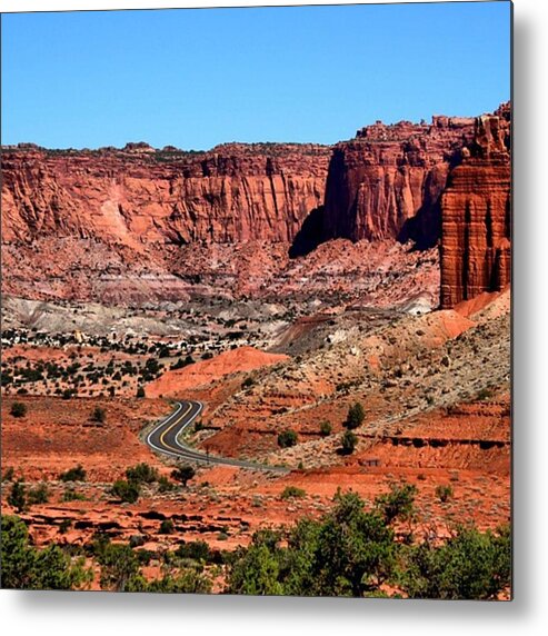 Utah Metal Print featuring the photograph From Utah With Love by Luisa Azzolini