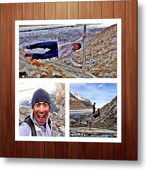  Metal Print featuring the photograph Fun With Bodies During Epic Hike by John Hayato