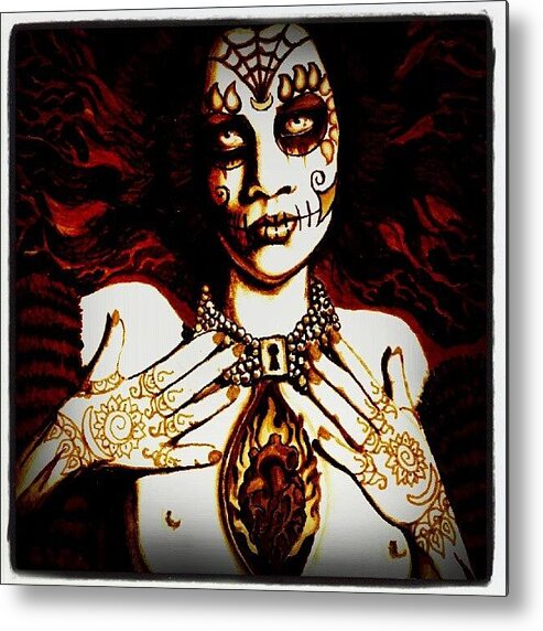 Shayne Of The Dead Metal Print featuring the photograph Goddess by Shayne Bohner 