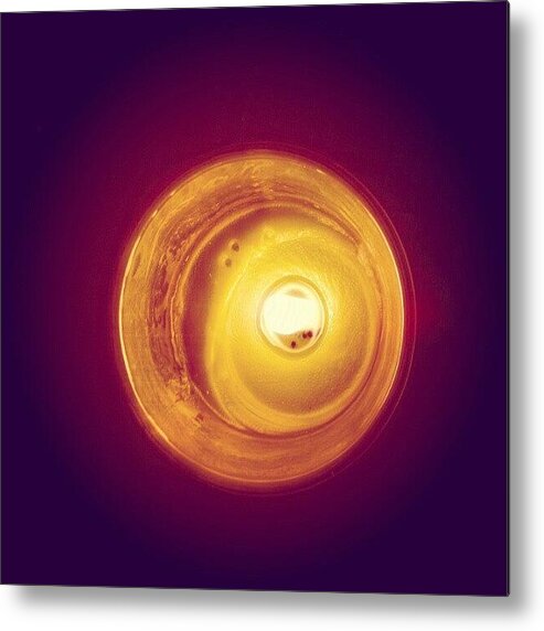 Candle Metal Print featuring the photograph Happy Birthday #candle by Abdelrahman Alawwad