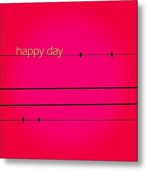 Godisgood Metal Print featuring the photograph Happy Day.💛 by Traci Beeson