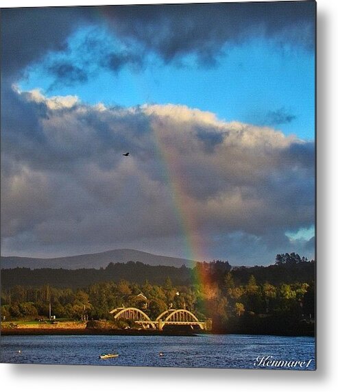  Metal Print featuring the photograph Happy Sunday To All! A Close Up Shot Of by Robert Ziegenfuss