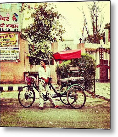  Metal Print featuring the photograph Have A Seat In Ma Ride by Dhruv 📷