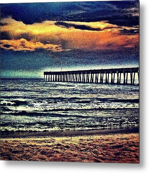 Beautiful Metal Print featuring the photograph #instagramhub #instagramers by Brandon Hesson