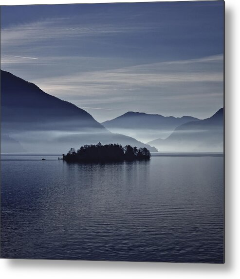 Island Metal Print featuring the photograph Island In Morning Mist by Joana Kruse