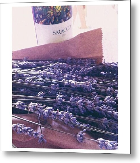 Italy Metal Print featuring the photograph Lavender Still-life by Ann K