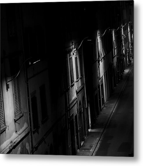 Light Metal Print featuring the photograph Lights in the Night by Celso Bressan