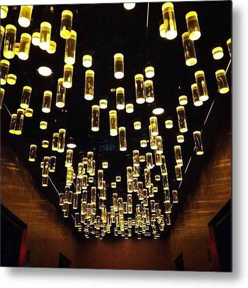 Navema Metal Print featuring the photograph Lights by Natasha Marco