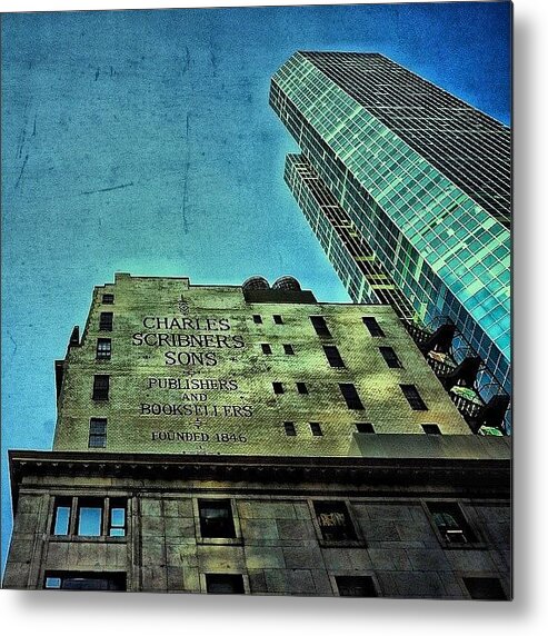 Newyorker Metal Print featuring the photograph Manhattan details - New York by Joel Lopez