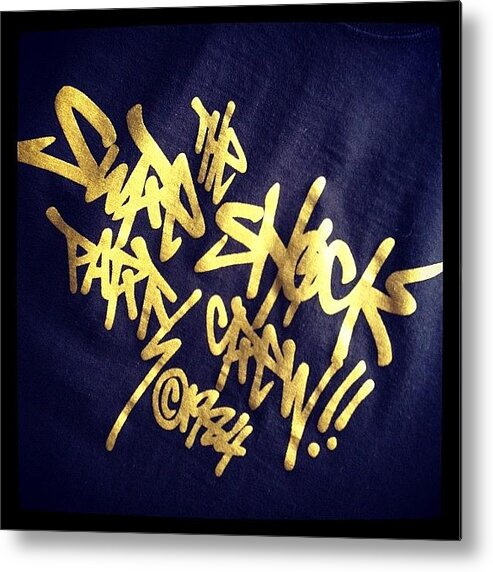  Metal Print featuring the photograph My Boy Hika, Sure Shock Party Crew T by Mathew Cole