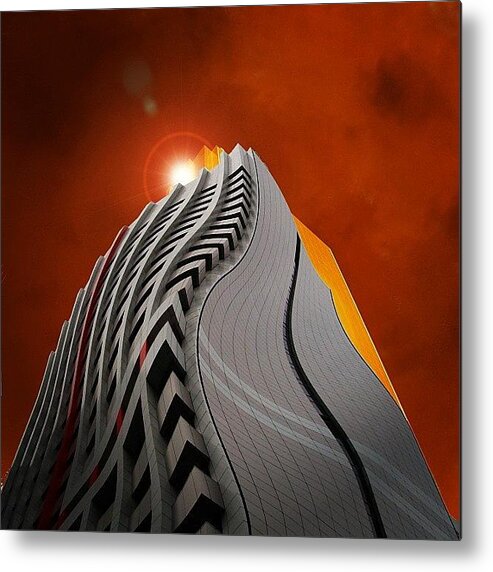 Photoshop Metal Print featuring the photograph My Distorted Perception by Cameron Bentley