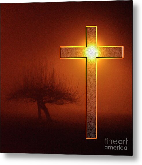 Clay Metal Print featuring the photograph My Life Cross by Clayton Bruster