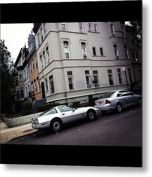 Corvette Metal Print featuring the photograph #random by Anthony McNally