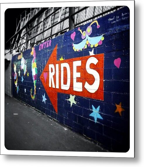 Instaaaaah Metal Print featuring the photograph Rides!!! by Natasha Marco