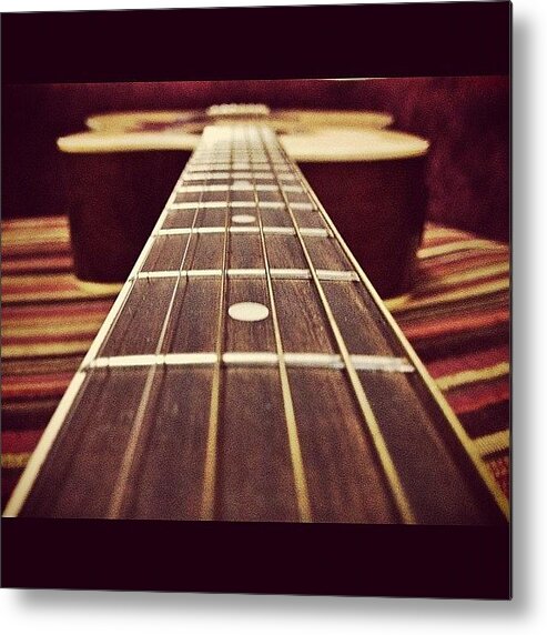 2012 Metal Print featuring the photograph Six String.. #lordrul #guitar #strings by Lord Rul