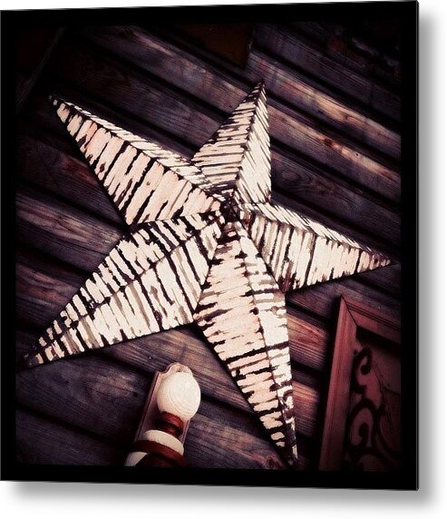 Rcspics Metal Print featuring the photograph Star by Dave Edens
