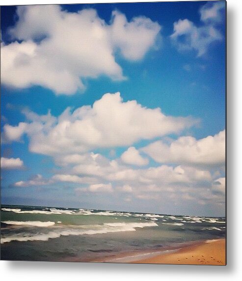 Ss_potd Metal Print featuring the photograph Surreal Michigan by Pam Wolney
