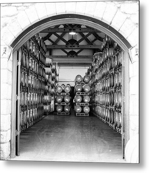 Jj_forum_0404 Metal Print featuring the photograph The #barrel Room At #valleyofthemoon by Crystal Peterson