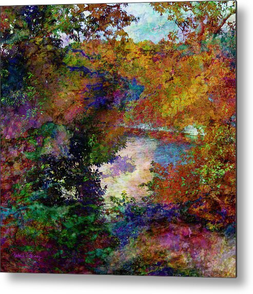 Table Rock Metal Print featuring the digital art The Clearing by Barbara Berney