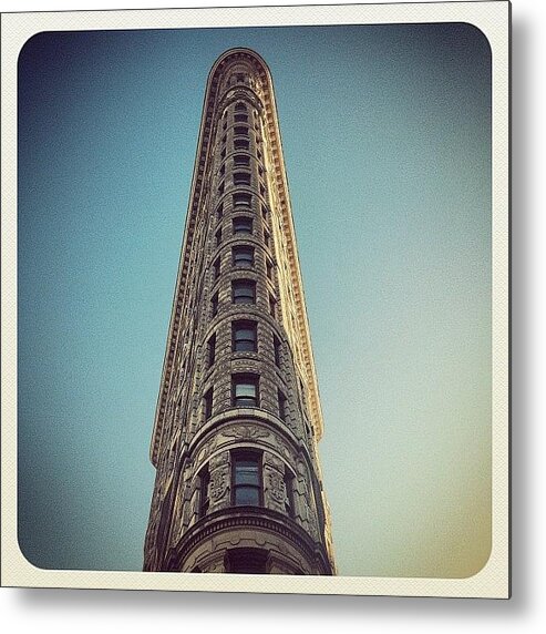 Nyc Metal Print featuring the photograph The Flatiron Building. #nyc by Luke Kingma