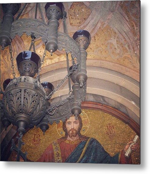 Sofia Metal Print featuring the photograph The Jesus Dude. #jesus #church #christ by Richard Randall