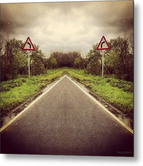 Instagram Metal Print featuring the photograph The Road To Nowhere by Jimmy Lindsay