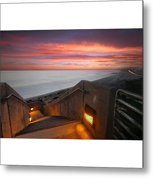  Metal Print featuring the photograph Thought That I Would Try Something A by Larry Marshall