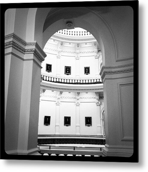 Mobilephotography Metal Print featuring the photograph View Towards The Rotunda by Natasha Marco