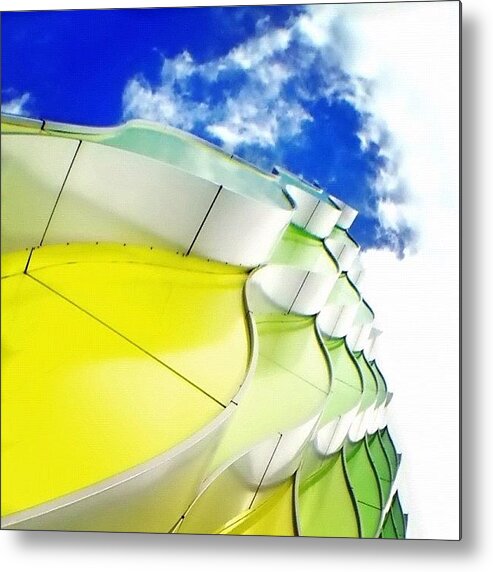 Holland Metal Print featuring the photograph Yellow Waves by Jonathan P