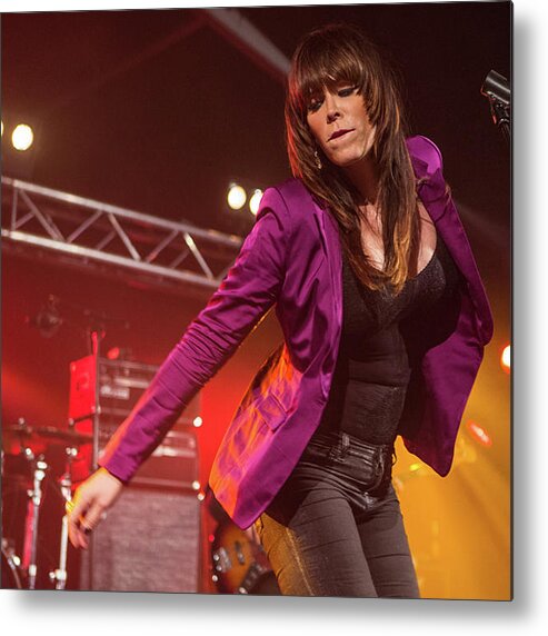 Beth Hart Metal Print featuring the photograph Beth Hart #1 by Jackie Russo