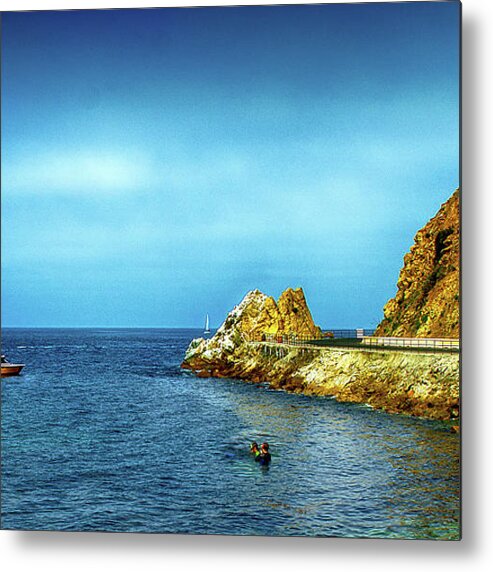 Seascape Metal Print featuring the photograph Lovers Cove #1 by Joseph Hollingsworth