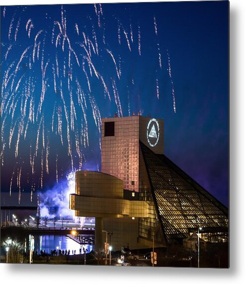  Metal Print featuring the photograph Rock Hall Celebration #1 by Dale Kincaid