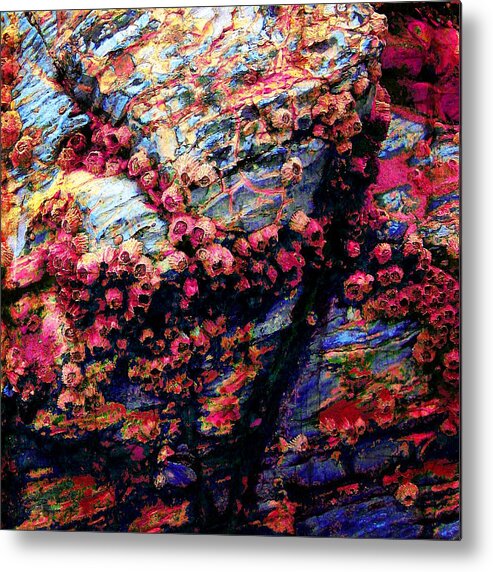 Abstract Metal Print featuring the photograph 109 by Timothy Bulone