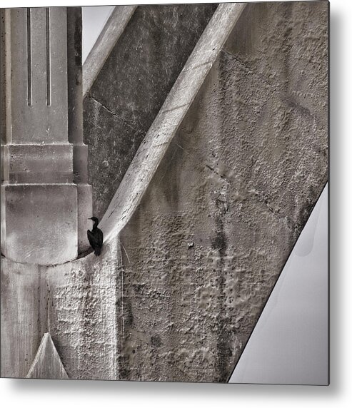 Architecture Metal Print featuring the photograph Architectural Detail #2 by Carol Leigh