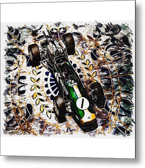 Formula1 Metal Print featuring the photograph Formula 1 Of Yesteryear #formula1 #2 by Ant Jones