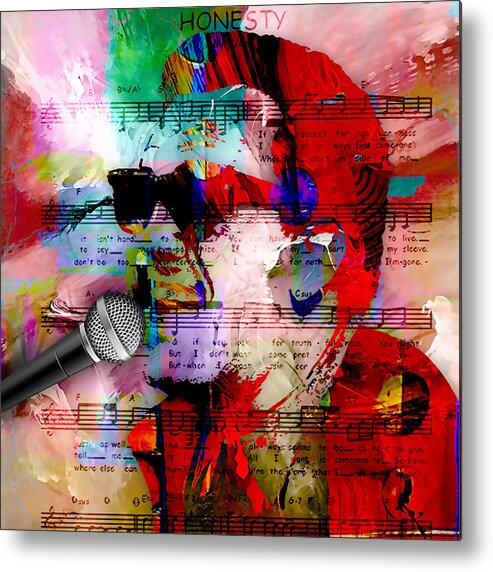 Billy Joel Metal Print featuring the mixed media Billy Joel Collection #20 by Marvin Blaine
