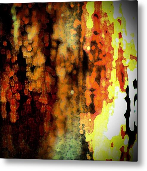 Beautiful Metal Print featuring the photograph #abstract #art #abstractart #67 by Jason Roust