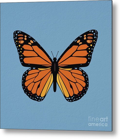 Monarch Butterfly Metal Print featuring the photograph 74- Monarch Butterfly by Joseph Keane